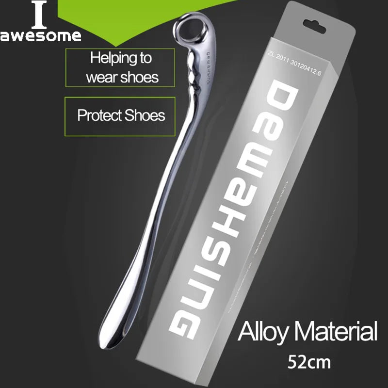 Long-Handle Metal Shoe Horn – 42 cm & 52 cm