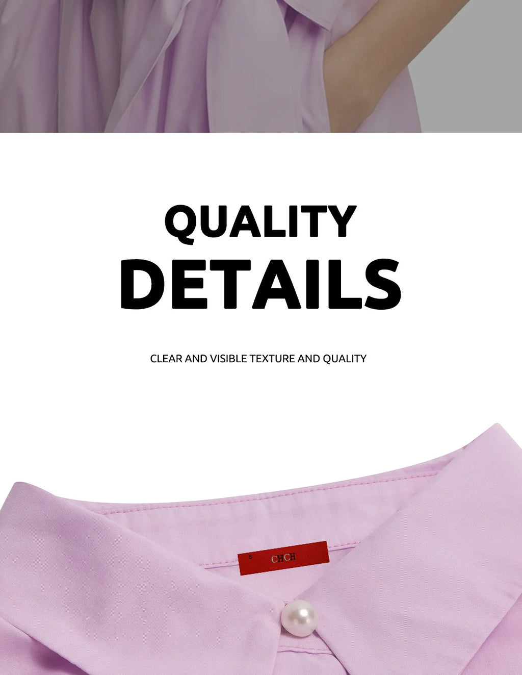 CHCH 2025 Women Dress Summer Office Lady Elegant Long Sleeve Solid Color Shirt Sundress Casual Loose Buttons Lace Up Dress