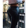 High-Waist Faux Leather Pants for Women | The Wilder Side