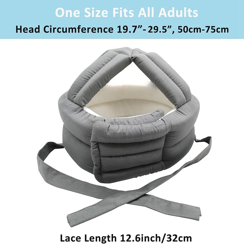 Soft Padded Protective Head Guard for Seniors – Adjustable & Breathable