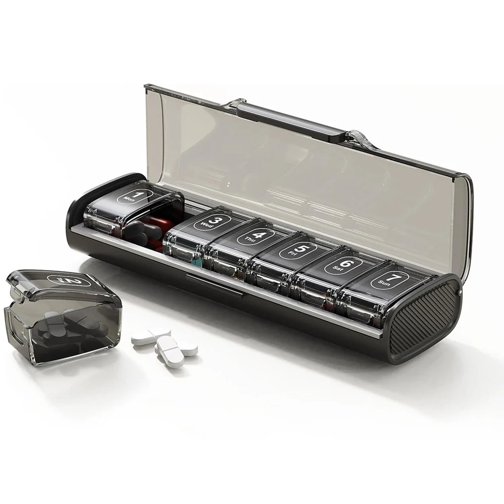 1PCS Pill Organizer Large, Weekly Pill Organizer Pill Box
