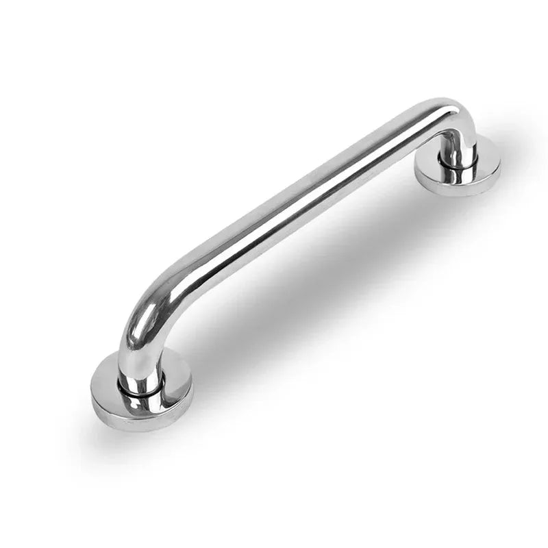 Polished Stainless Steel Bathroom Grab Bar — Anti-Slip Safety Handrail for Shower, Tub & Toilet | 30, 40 & 50cm