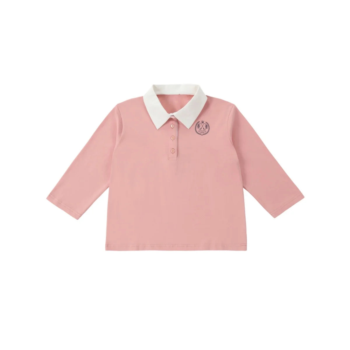 Trilooker Teen Girls Contrast Collar Casual Shirt — Loose Cotton Three-Quarter Sleeve | Summer Fashion | Ages 14+