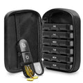 7 Day Weekly Pill Organizer 28 Grids 4 Times Daily Portable Stylish Business Bag Pill Box for Men Women Medicine Vitamin Storage