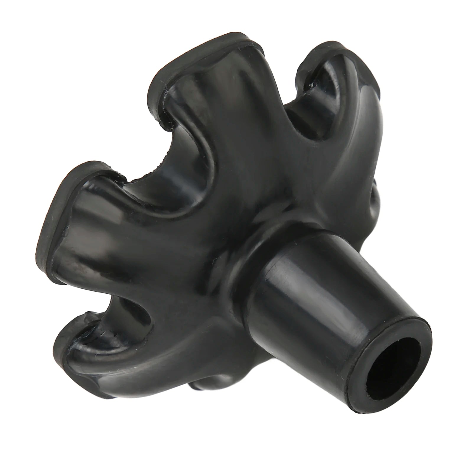 Cane Tips Cane Tips 6 Pillar Design Nonslip Rubber 19mm Crutch Tips with for Walking Stick Shooting Stick Rubber Tips for Canes