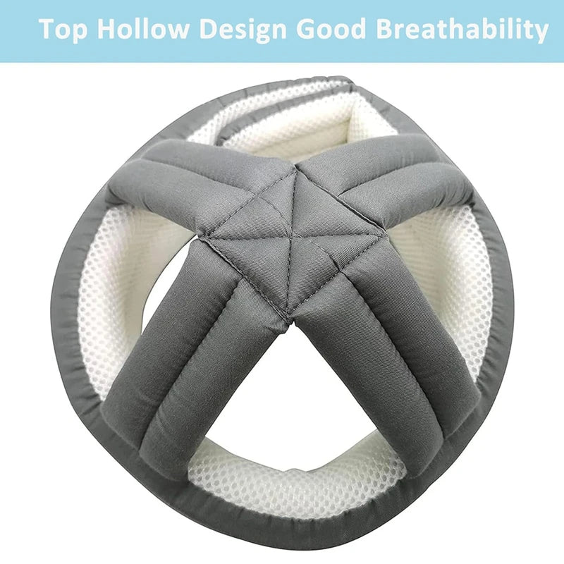 Soft Padded Protective Head Guard for Seniors – Adjustable & Breathable