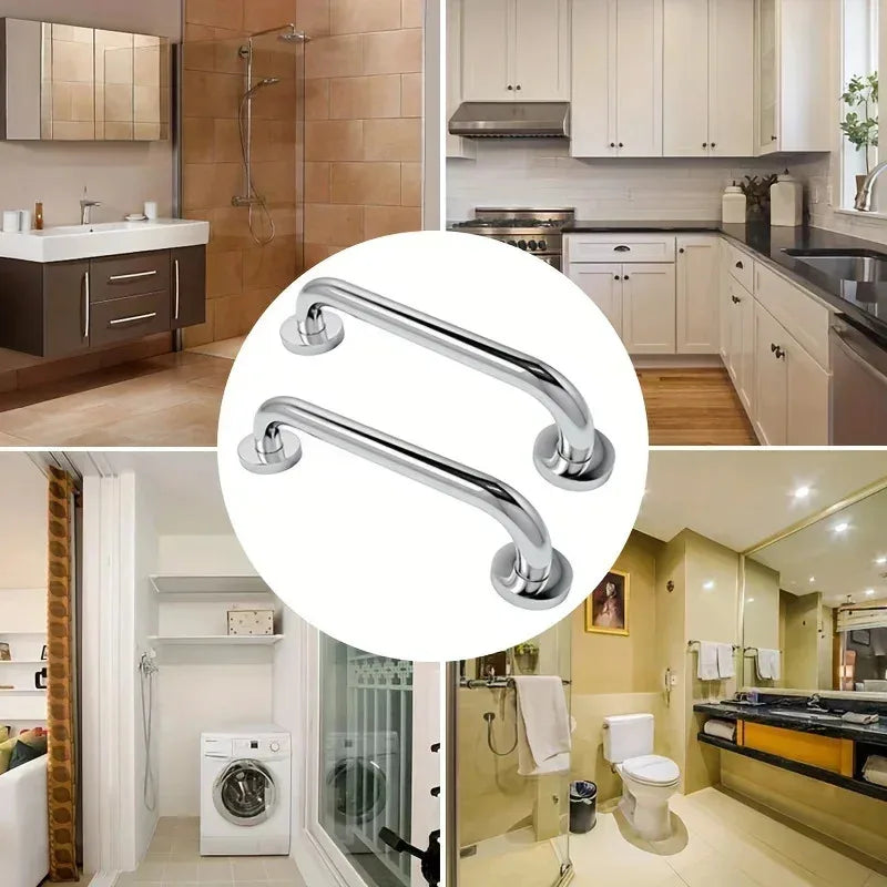 1pcs 30/40/50cm Handrail High Quality Stainless Steel Bathroom Tub Toilet Grab Bar Shower Safety Support Handle Towel Rack