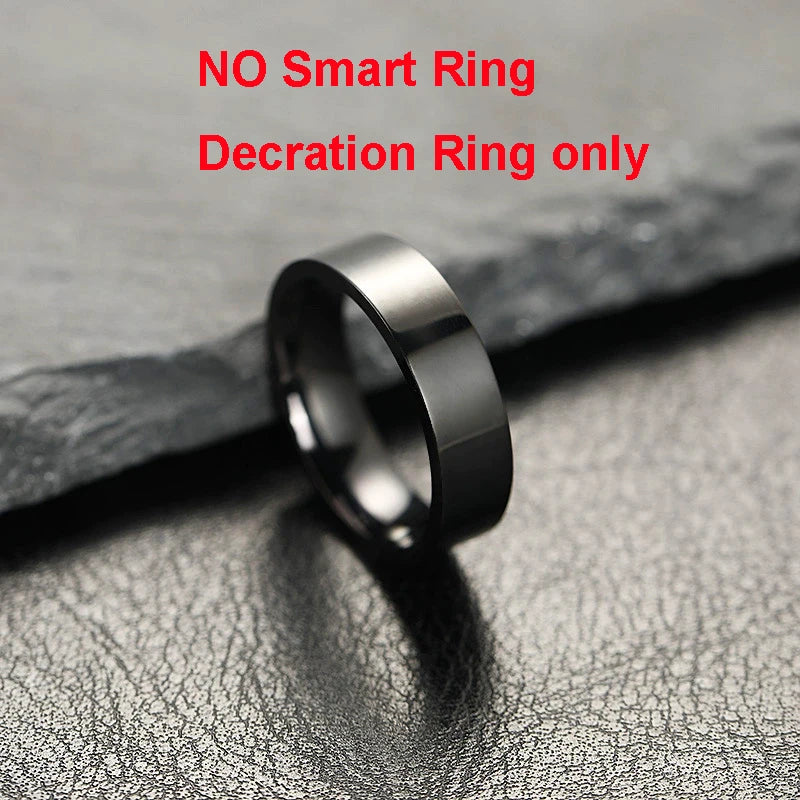 New Blood Pressure Sleep Health Monitor Smart Ring Sport Remote Camera smartring IP68 Waterproof Care for family Rings Men Women