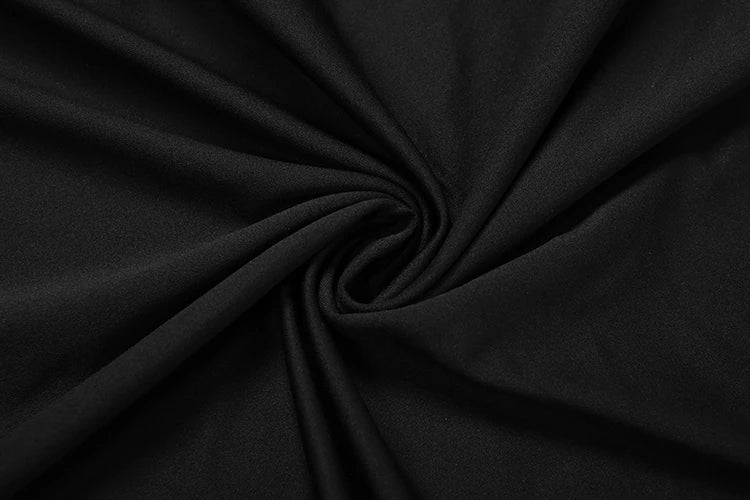 Halter Deep V Ruched High-Split Maxi Dress
