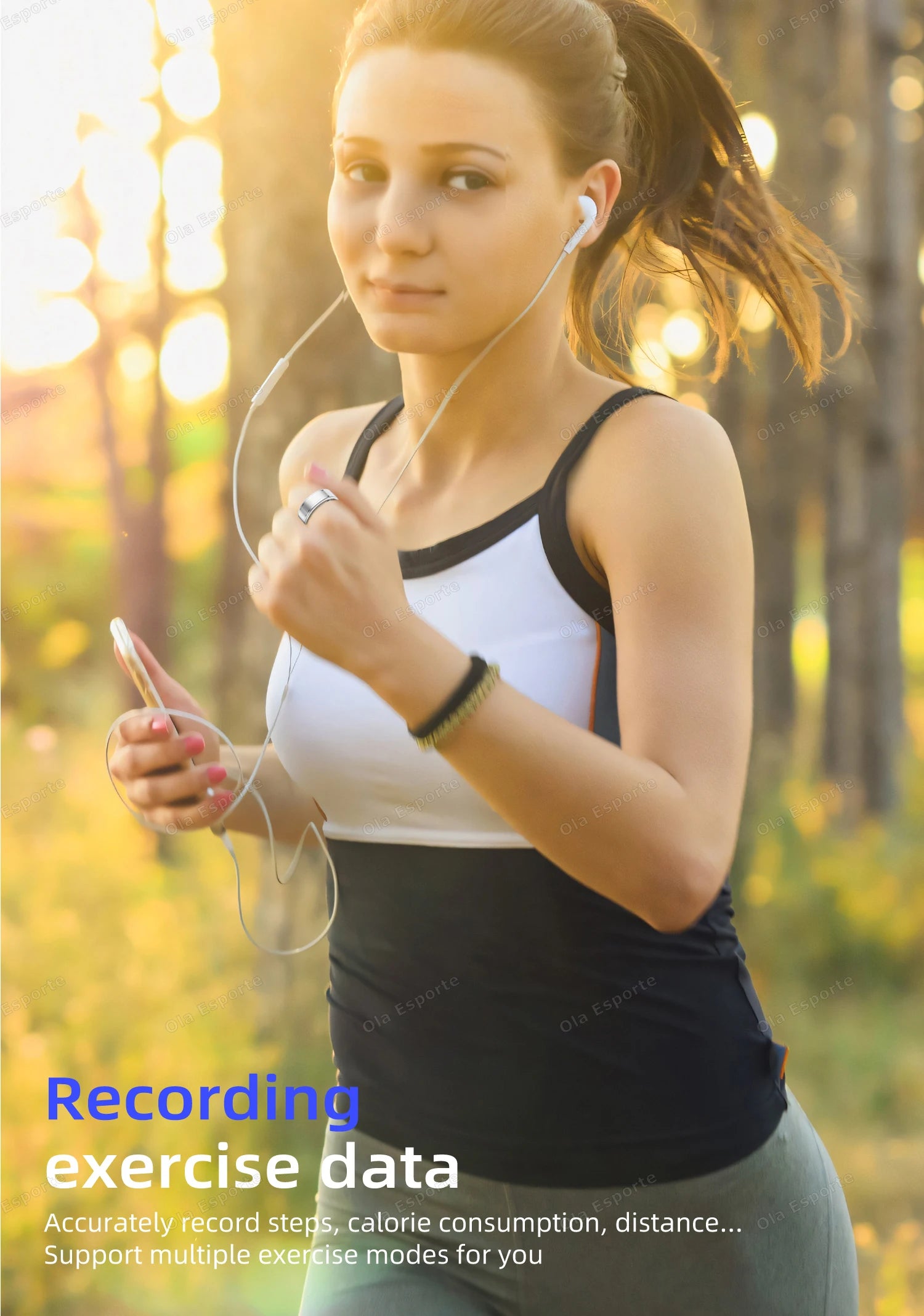 New Blood Pressure Sleep Health Monitor Smart Ring Sport Remote Camera smartring IP68 Waterproof Care for family Rings Men Women