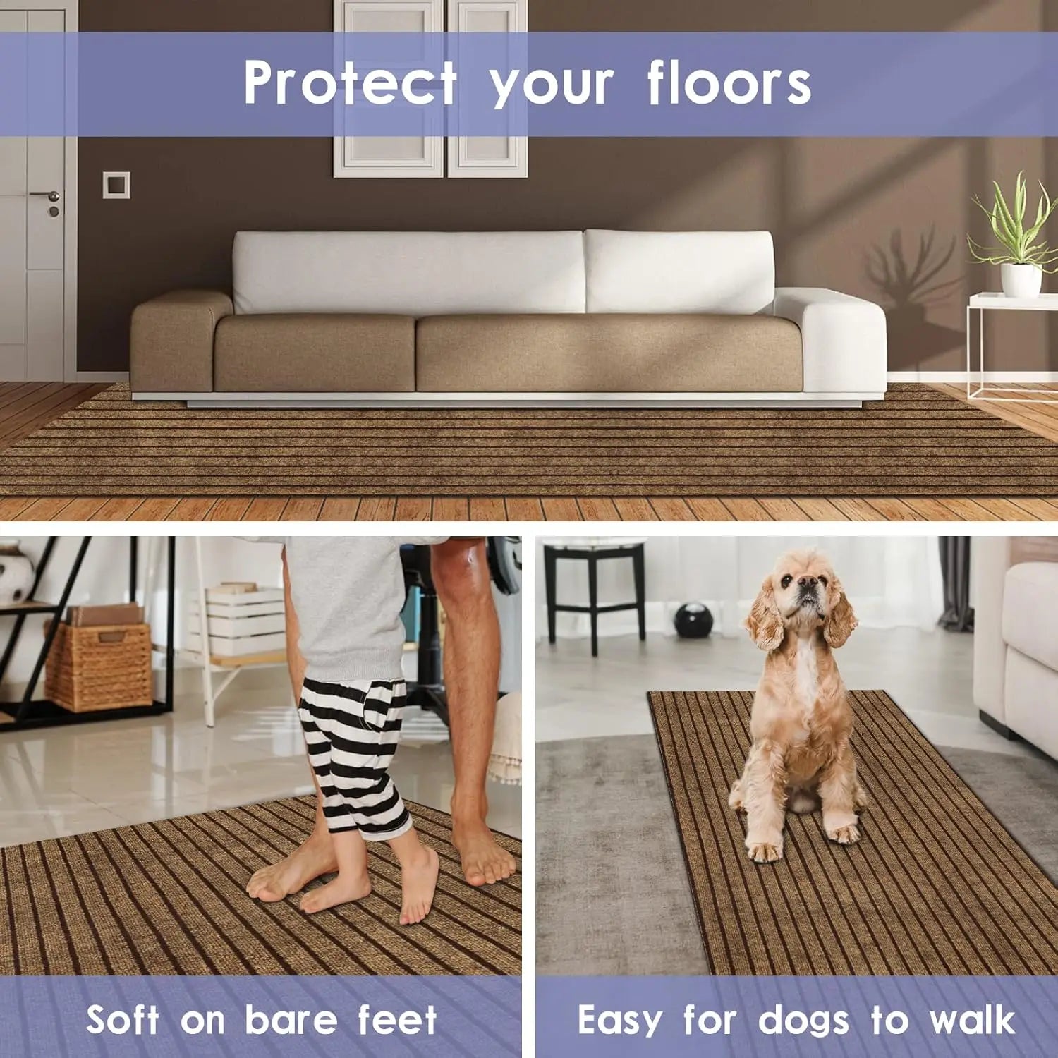 Anti Slip Kitchen Mat Floor Carpet Freely Cut DIY Absorb Oil Kitchen Doormat Long Hallway Runner Rug Entrance Easy To Clean Mat
