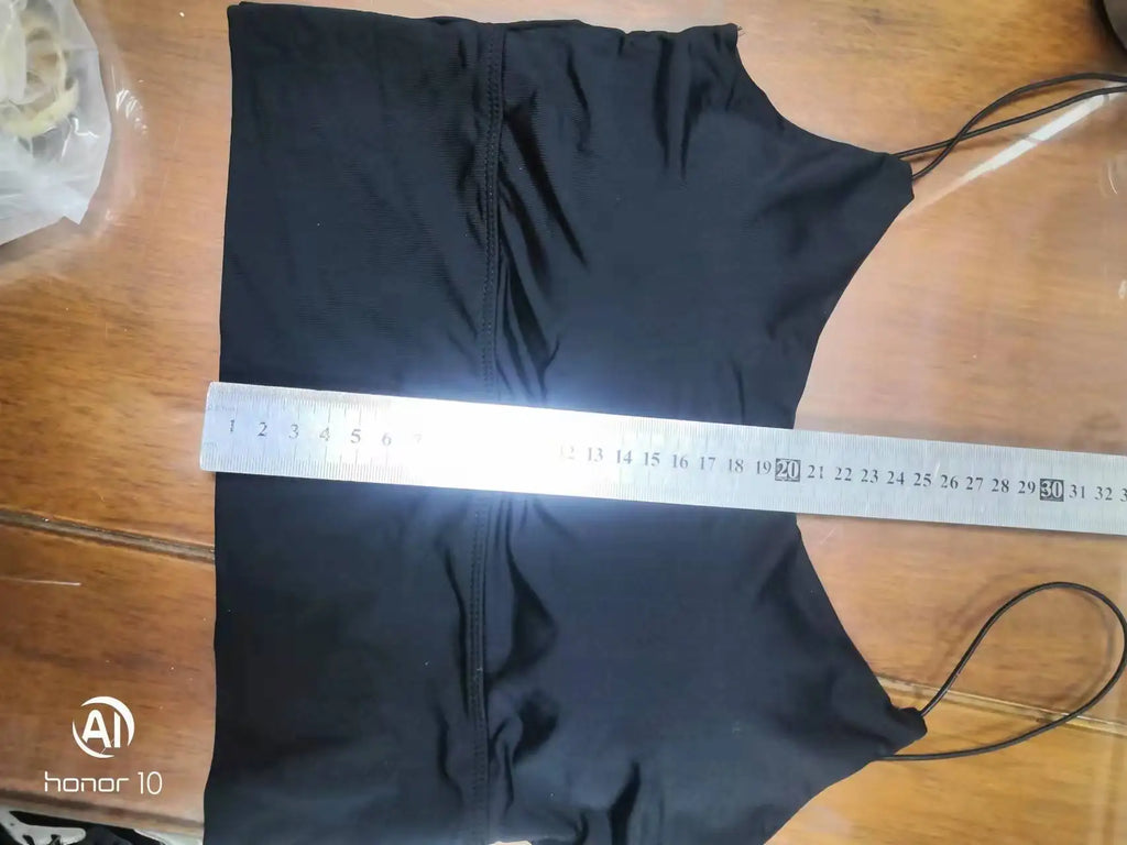 Ice Silk Backless Cami Bralette Top