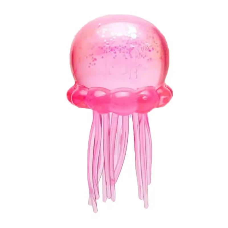 Trending Nee Doh Jellyfish & Cube Squish Toy, Soft Jelly Squeeze Stress Relief Fidget Toy, Sensory NeeDoh for Kids & Adults New