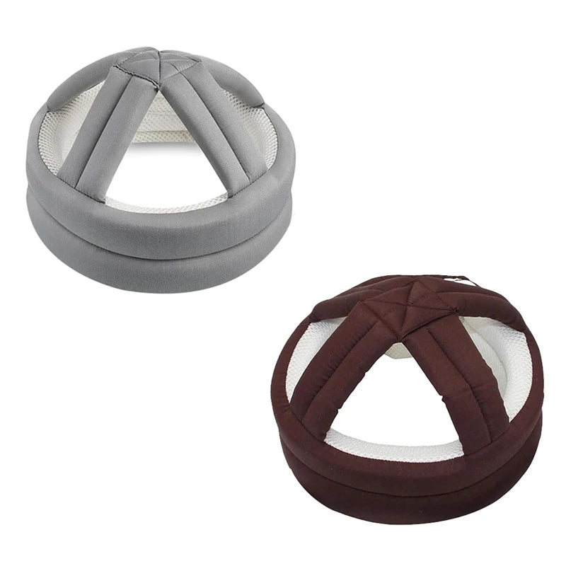 Soft Padded Protective Head Guard for Seniors – Adjustable & Breathable