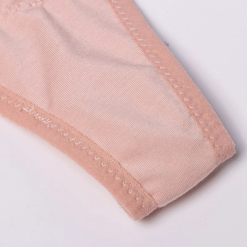 Women's Lace Thong Panties Brazilian Cut Low Waist Sexy See Through Lingerie Hollow Out Comfortable Elastic Underwear