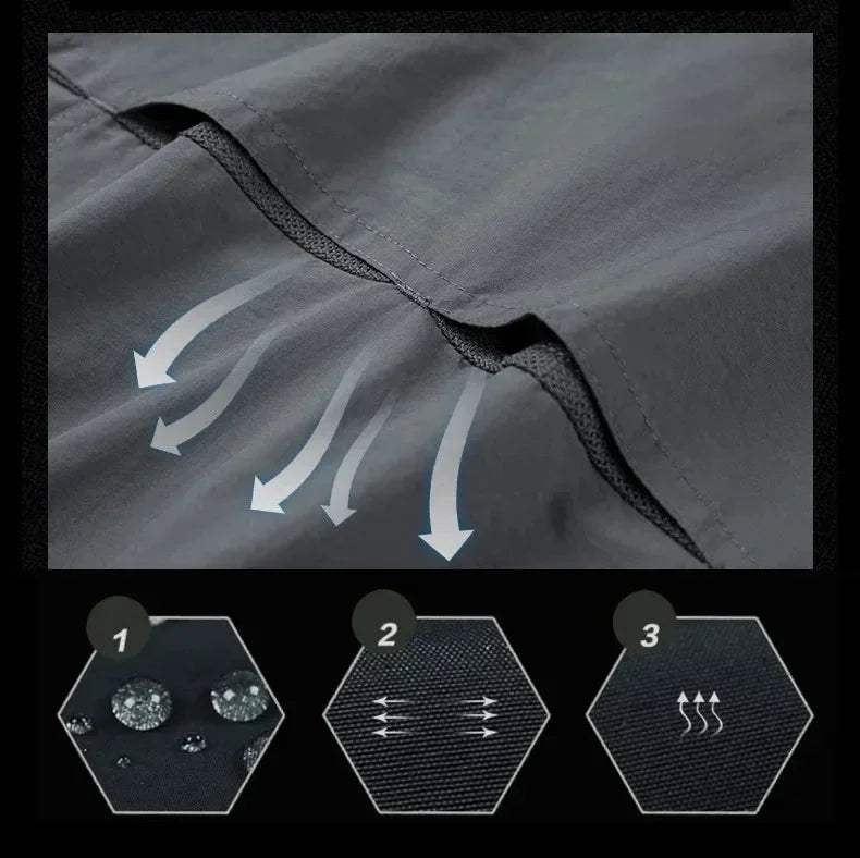 Lightweight Breathable shirt tactical multifunctional shirt outdoor long sleeved work shirt breathable sports sun protection