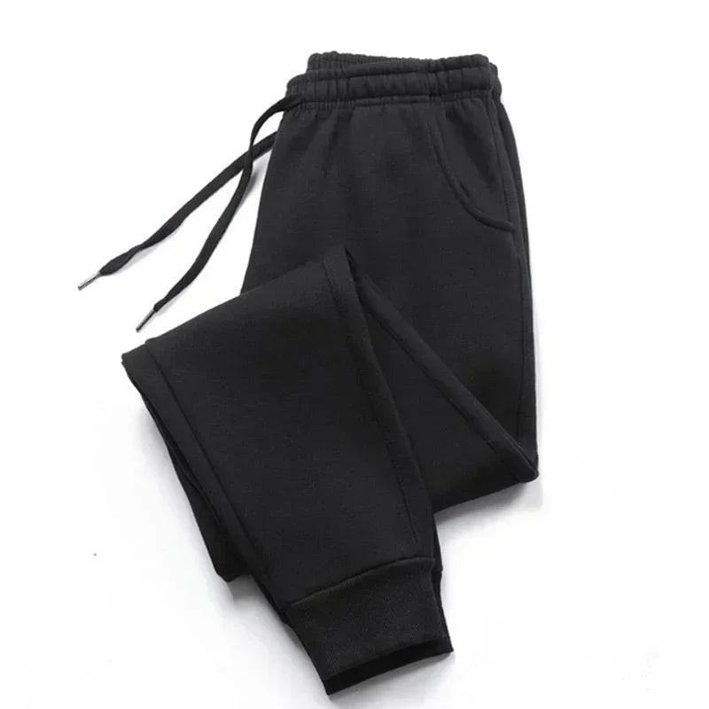 Women's Star Print Straight Leg Pants – Casual Sporty Ankle-Length Trousers