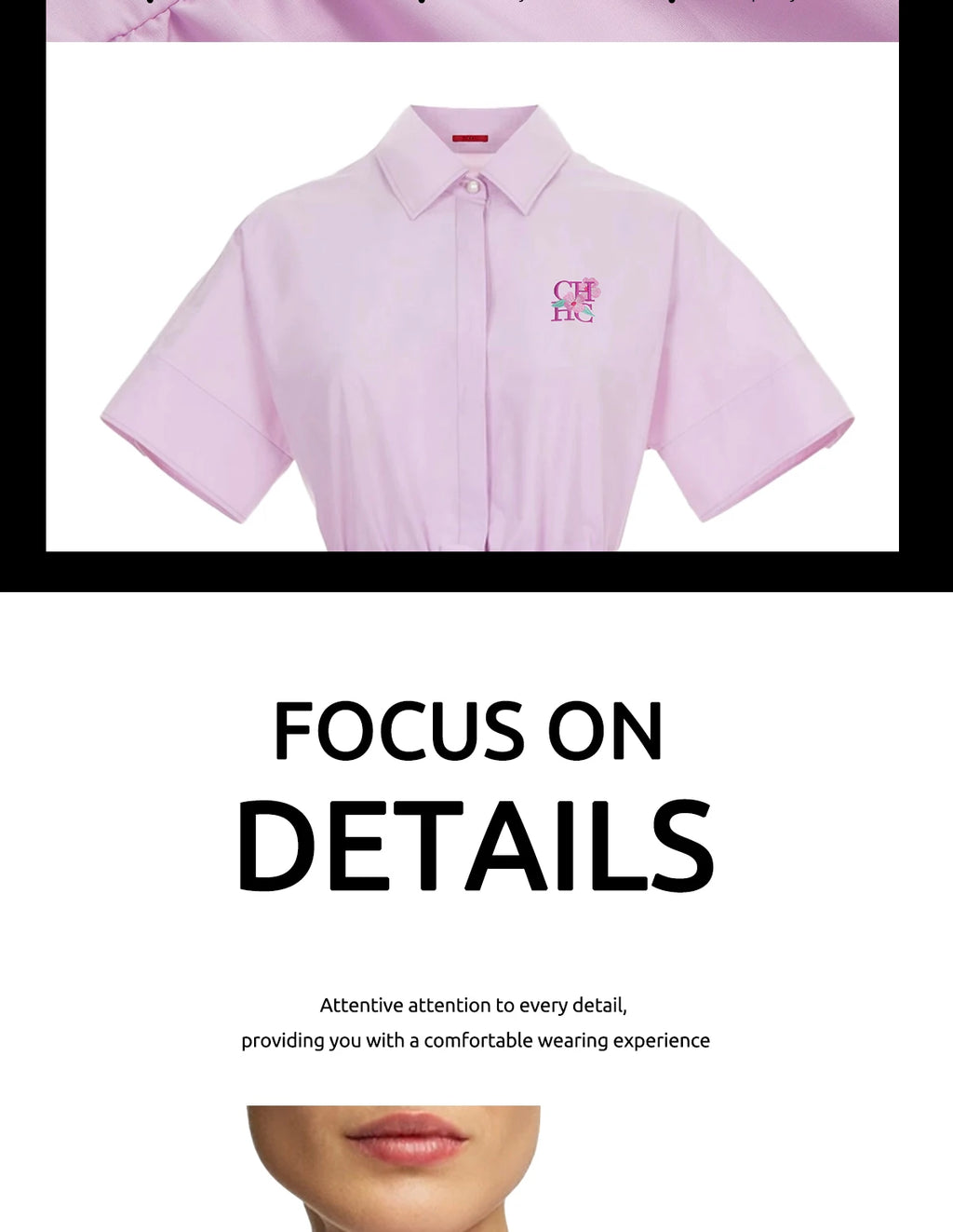 CHCH 2025 Women Dress Summer Office Lady Elegant Long Sleeve Solid Color Shirt Sundress Casual Loose Buttons Lace Up Dress