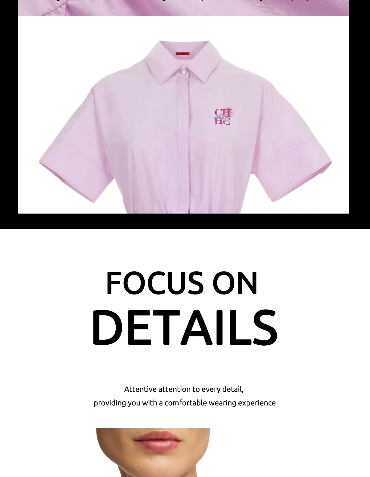 CHCH 2025 Women Dress Summer Office Lady Elegant Long Sleeve Solid Color Shirt Sundress Casual Loose Buttons Lace Up Dress