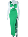 One-Shoulder Cutout Maxi Dress | The Wilder Side