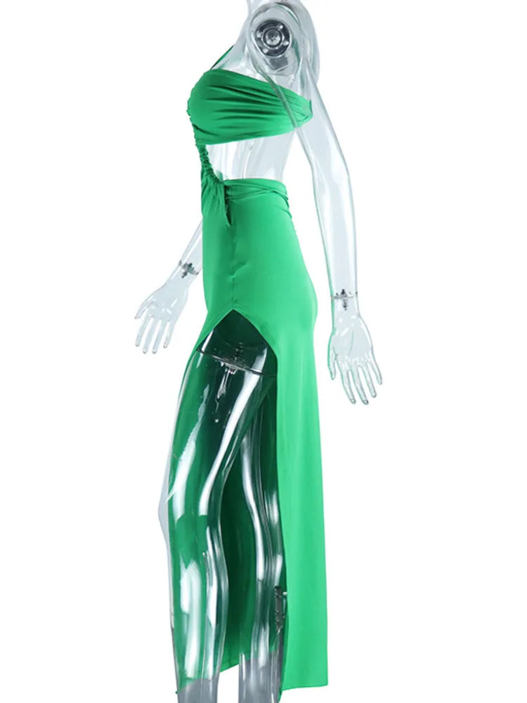 One-Shoulder Cutout Maxi Dress | The Wilder Side