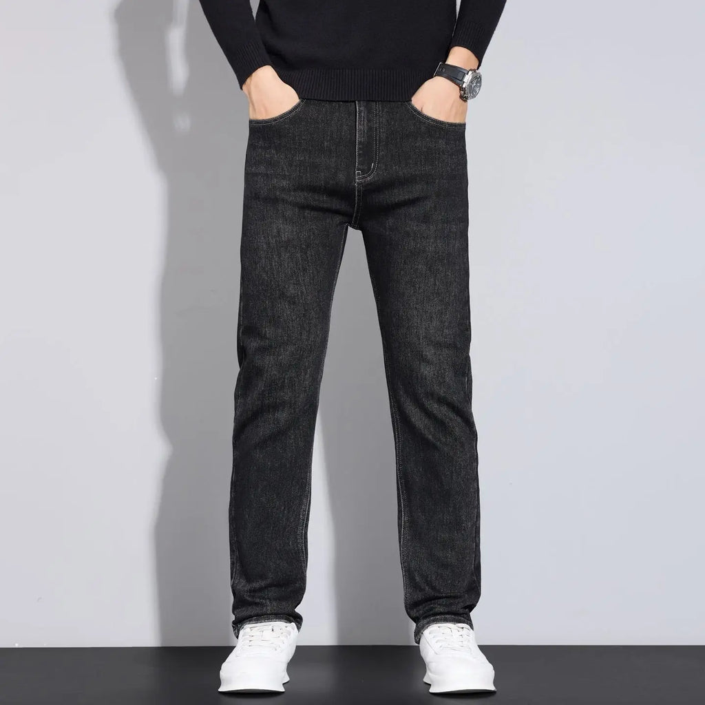 Men's Classic Slim-Fit Stretch Denim Jeans