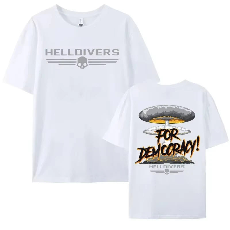 Graphic T Shirt Men Summer Fashion Casual Short Sleeve Retro Trend Cool Streetwear T-Shirts