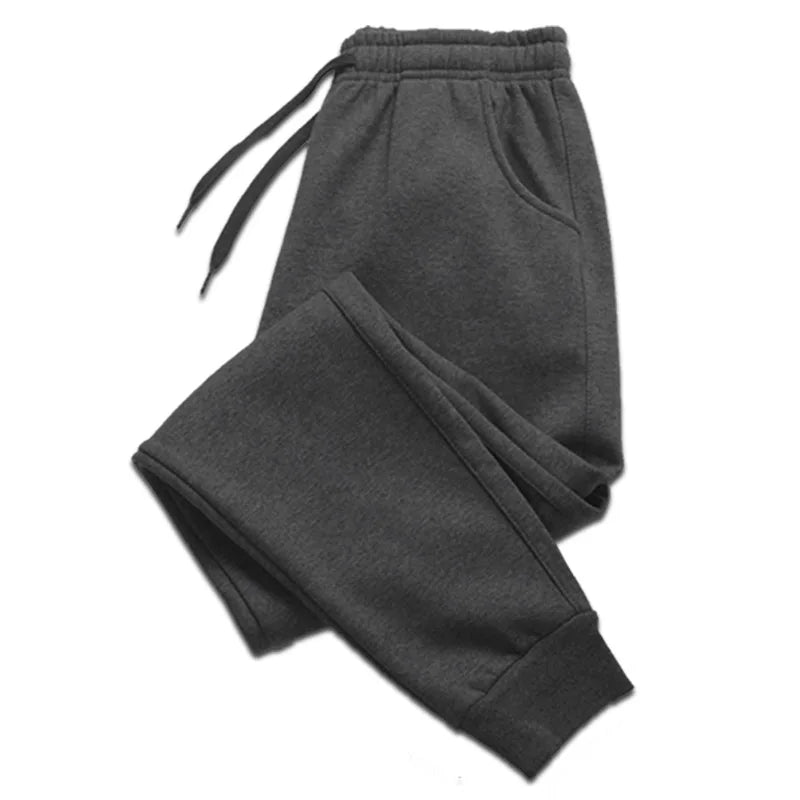 Men's Casual Jogger Sport Sweatpants — Drawstring Elastic Waist | Gym Running Workout | Spring Autumn | S–2XL